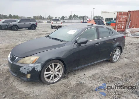 2006 Lexus Is 250 z USA, uszkodzony, nr VIN JTHBK262165007685